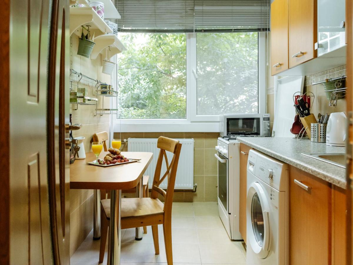 Old Town Historic Apartment With Backyard Mini Park Boekarest Buitenkant foto